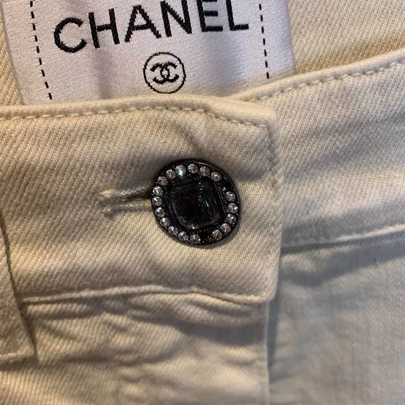 Chanel牛仔套裝34碼，下面是短褲-1