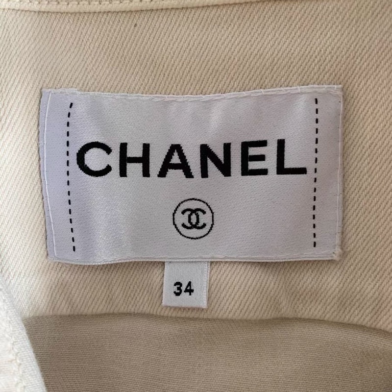 Chanel牛仔套裝34碼，下面是短褲-5