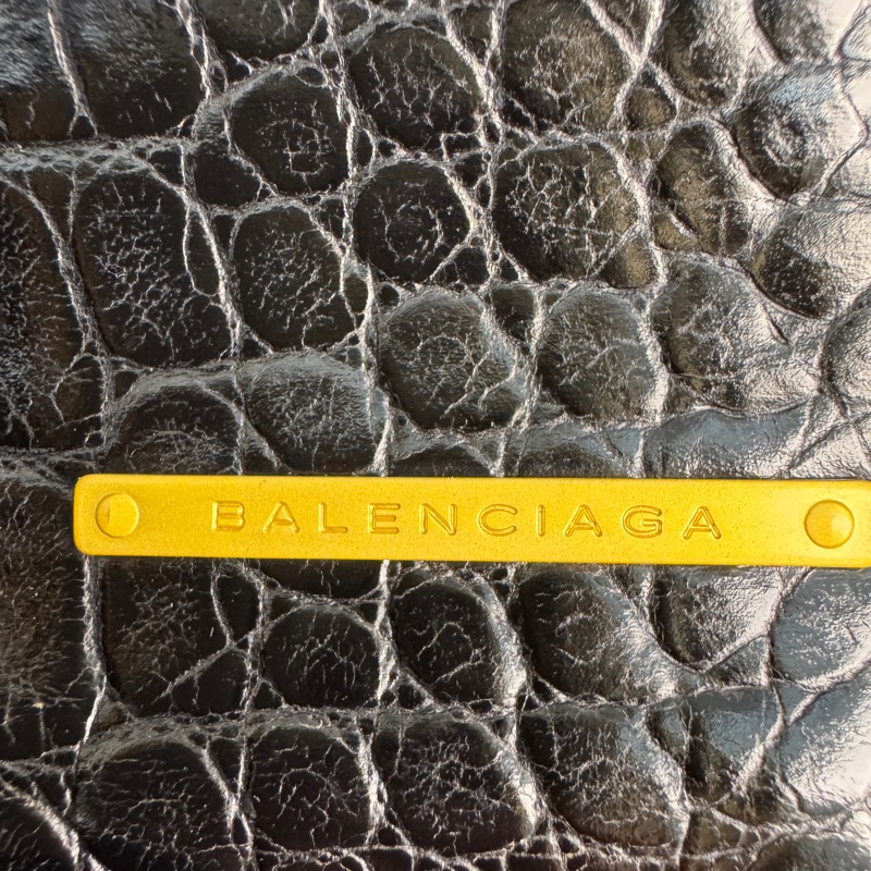Balenciaga 經典鱷魚紋系列手提包-23