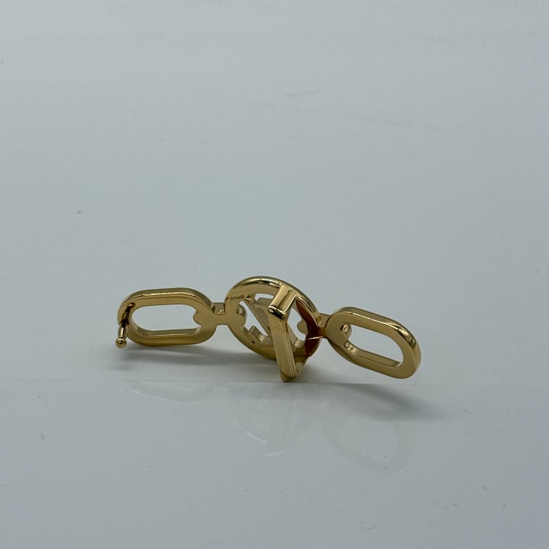 Louis Vuitton 路易威登  經典花紋 75 棕色牛皮 雙面花紋 腰帶-3