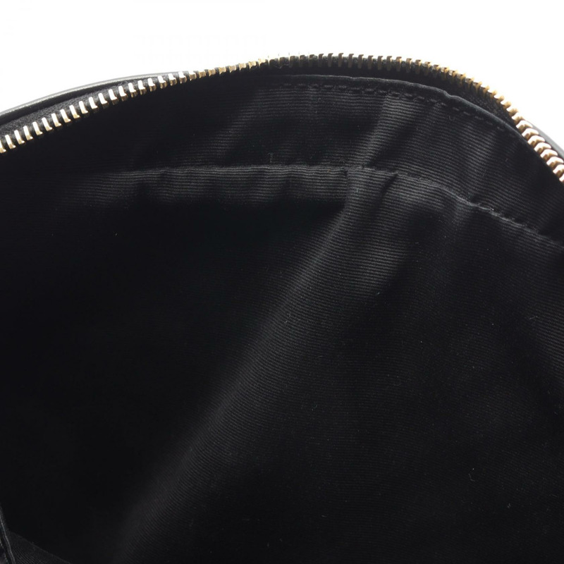 SAINT LAURENT PARIS LOU 斜背包單肩包 黑色皮革 二手 女士 YSL-4