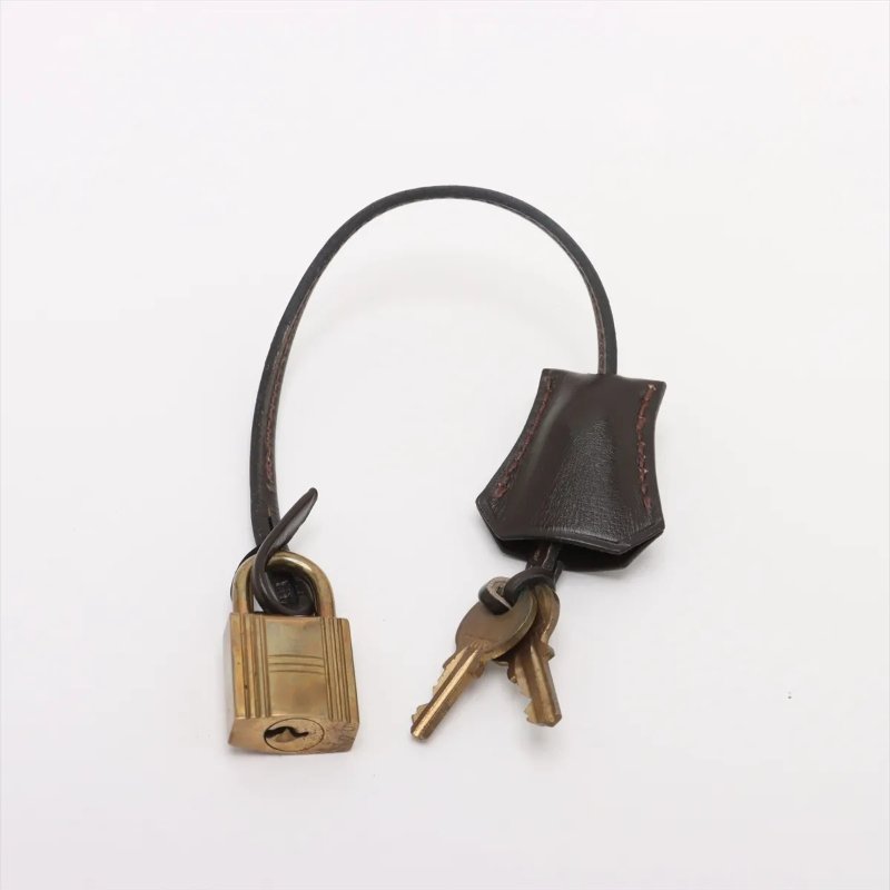 愛馬仕 Kelly 32 Sellier Box 皮 巧克力色 Chocolat 凱莉包 手提包 金扣 (Hermes)-13