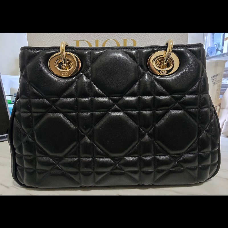 DIOR M0697 黑95.22中號（Christian Dior Lady 95.22）-8