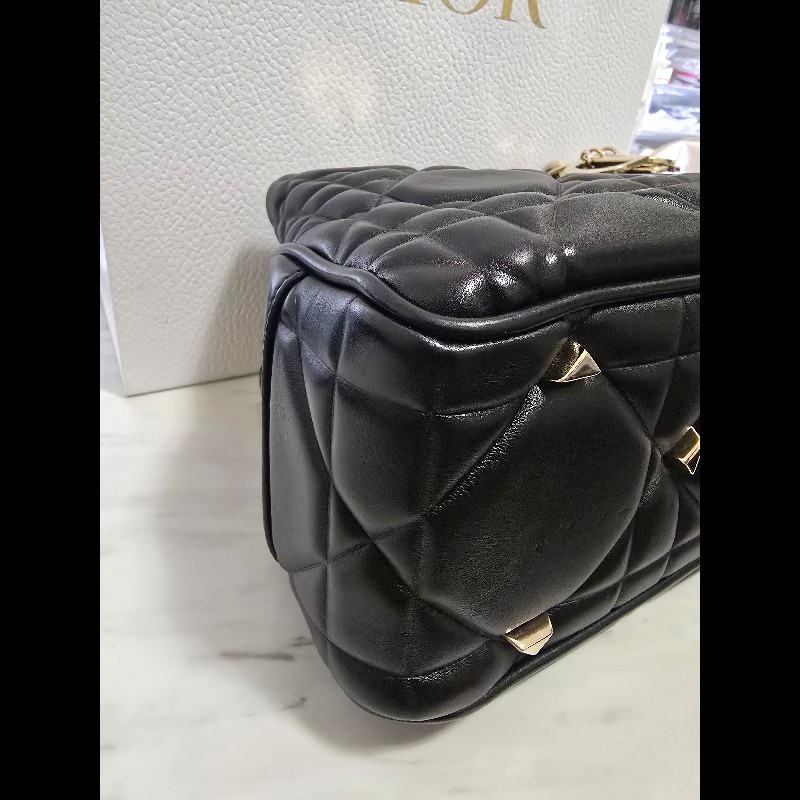DIOR M0697 黑95.22中號（Christian Dior Lady 95.22）-10