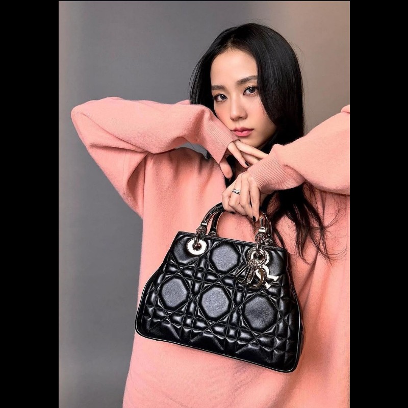 DIOR M0697 黑95.22中號（Christian Dior Lady 95.22）-1