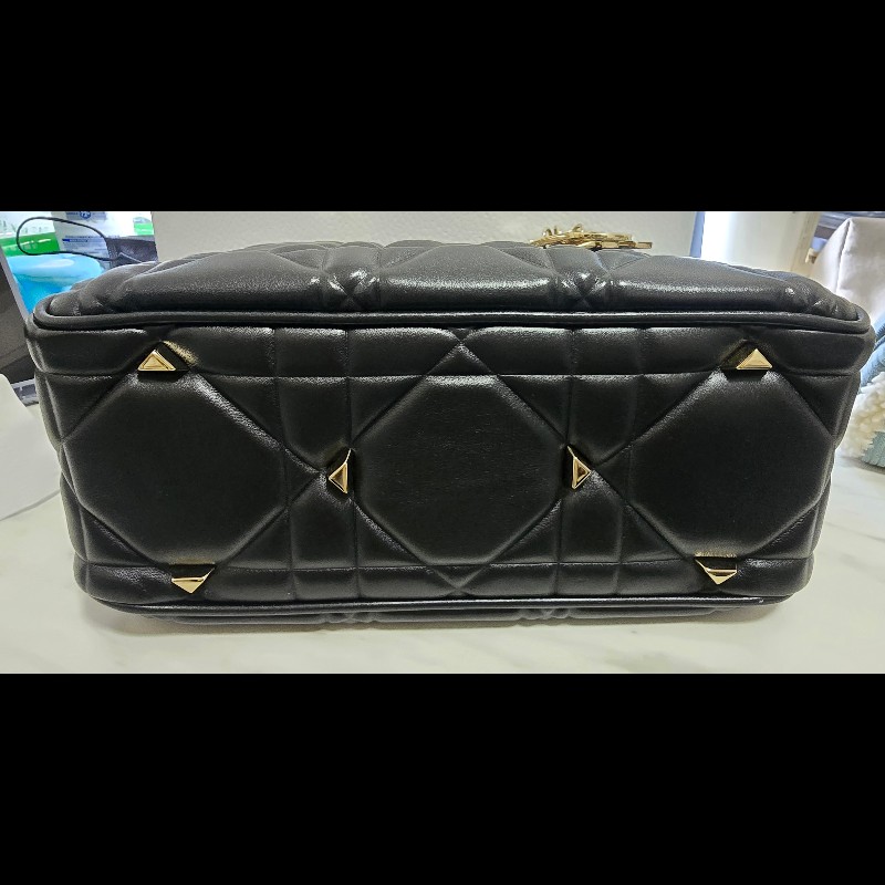 DIOR M0697 黑95.22中號（Christian Dior Lady 95.22）-5