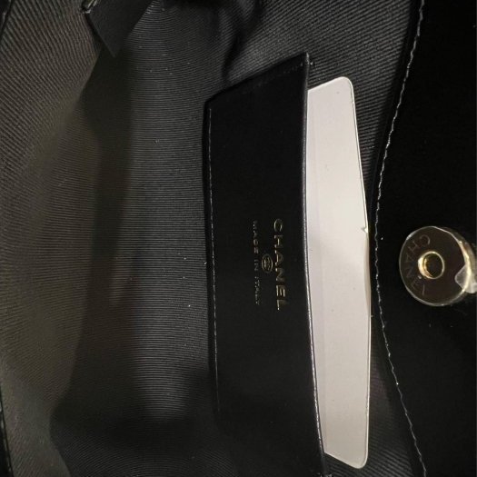 東區正精品㊣CHANEL AP3656 31 bag mini nano 全新香奈兒黑色牛皮金釦皮穿鍊菱格紋復古迷你手提斜背包 RZ6271-5