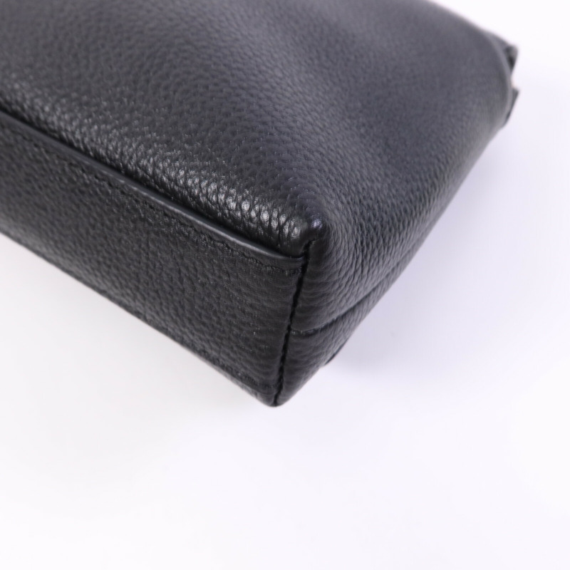 COACH 牛皮皮革Shoulder Bag金扣肩背袋-11