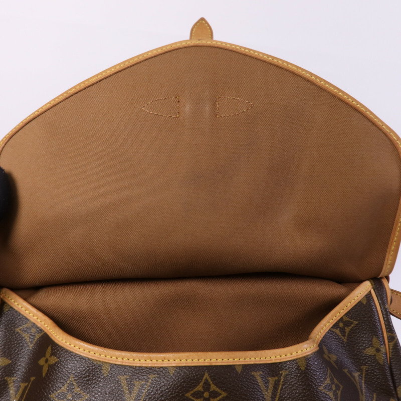 LOUIS VUITTON Monogram Saumur 30金扣肩背袋-13