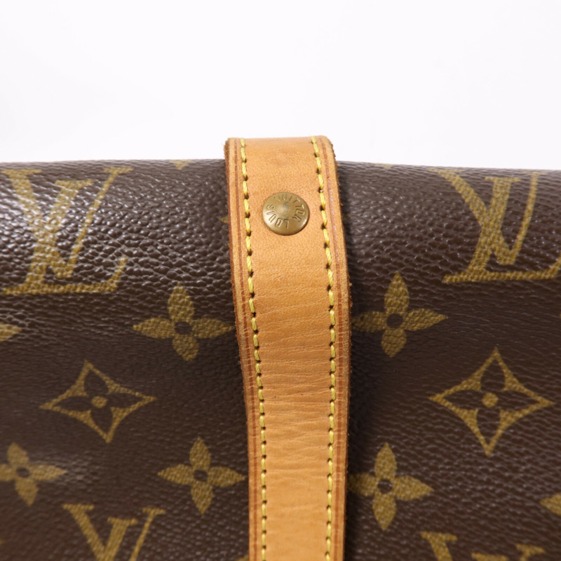LOUIS VUITTON Monogram Saumur 30金扣肩背袋-16