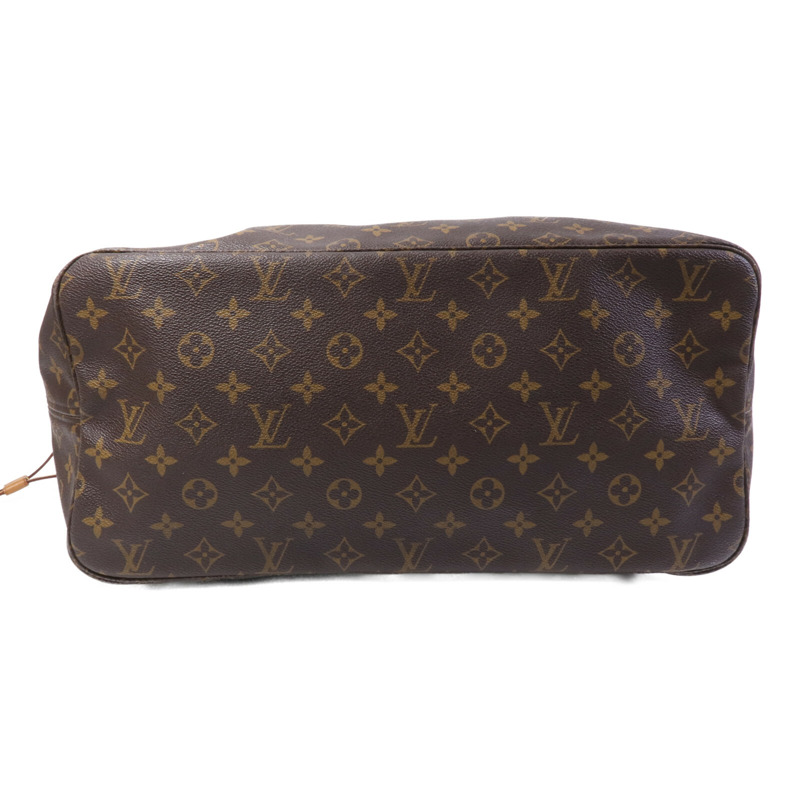 LOUIS VUITTON Monogram Neverfull GM Tote Bag金扣肩背袋-3