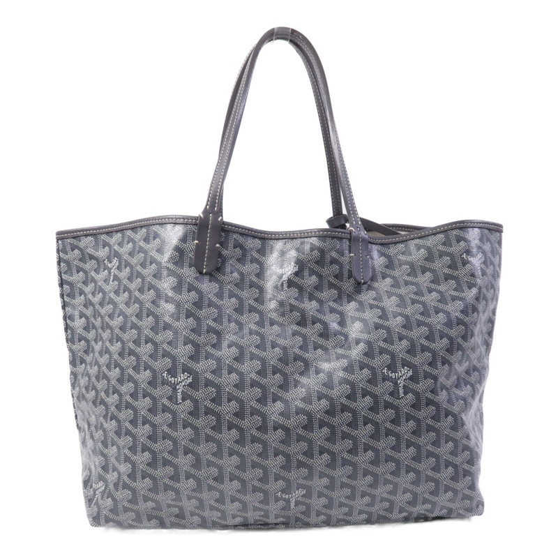 GOYARD 塗層帆布Saint Louis PM銀扣手挽袋-1