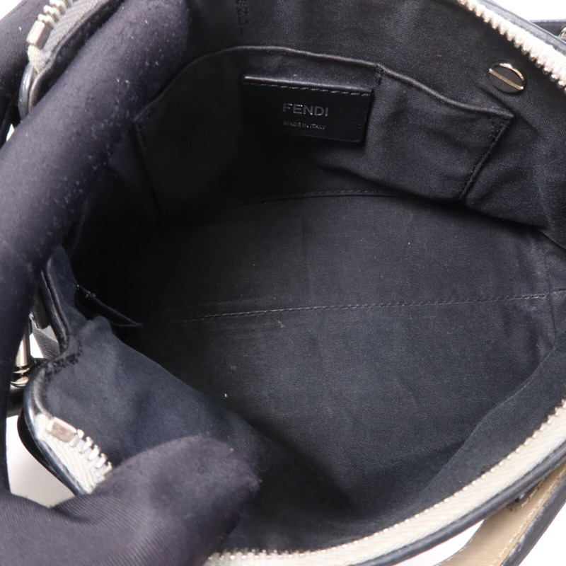 FENDI 牛皮皮革By the way mini銀扣手挽肩背兩用袋-4