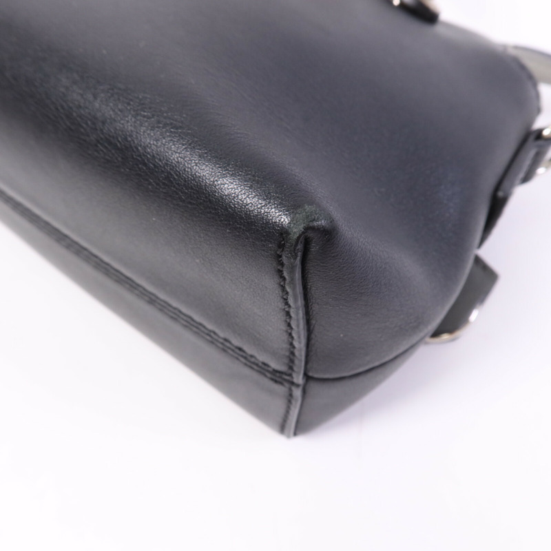 FENDI 牛皮皮革By the way mini銀扣手挽肩背兩用袋-11