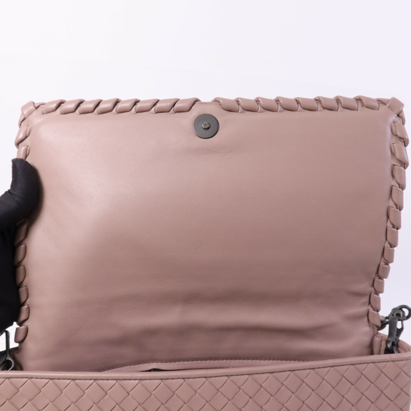 BOTTEGA VENETA 羊皮皮革Shoulder Bag肩背袋-13