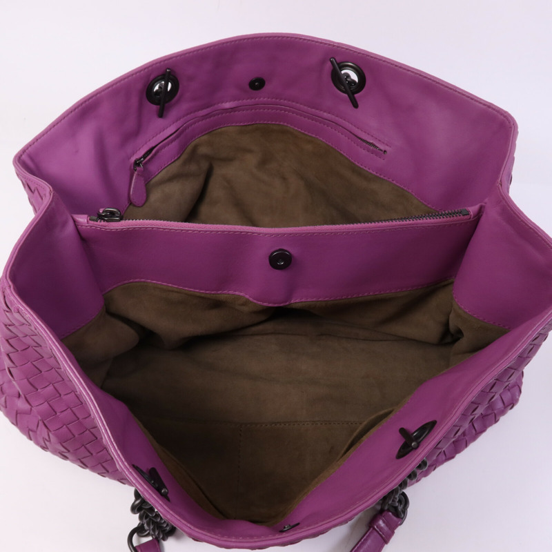 BOTTEGA VENETA 牛皮皮革Shoulder Tote手挽袋-4