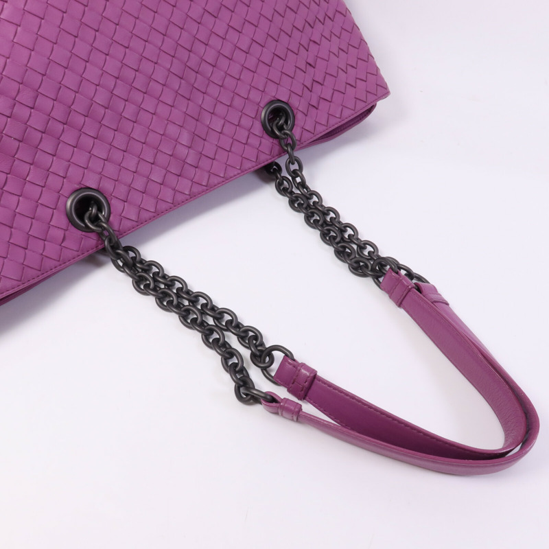BOTTEGA VENETA 牛皮皮革Shoulder Tote手挽袋-7