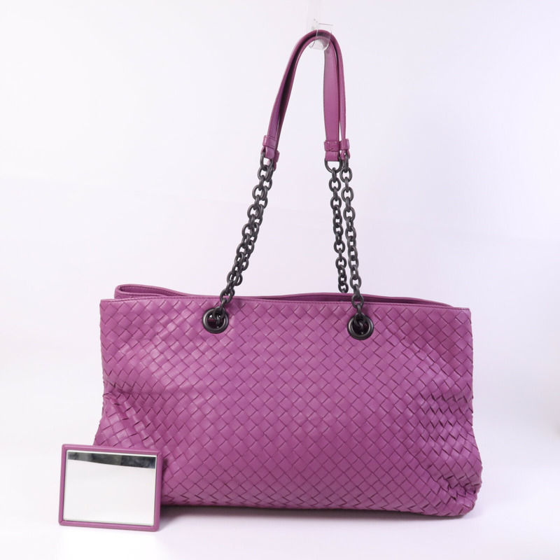 BOTTEGA VENETA 牛皮皮革Shoulder Tote手挽袋-8