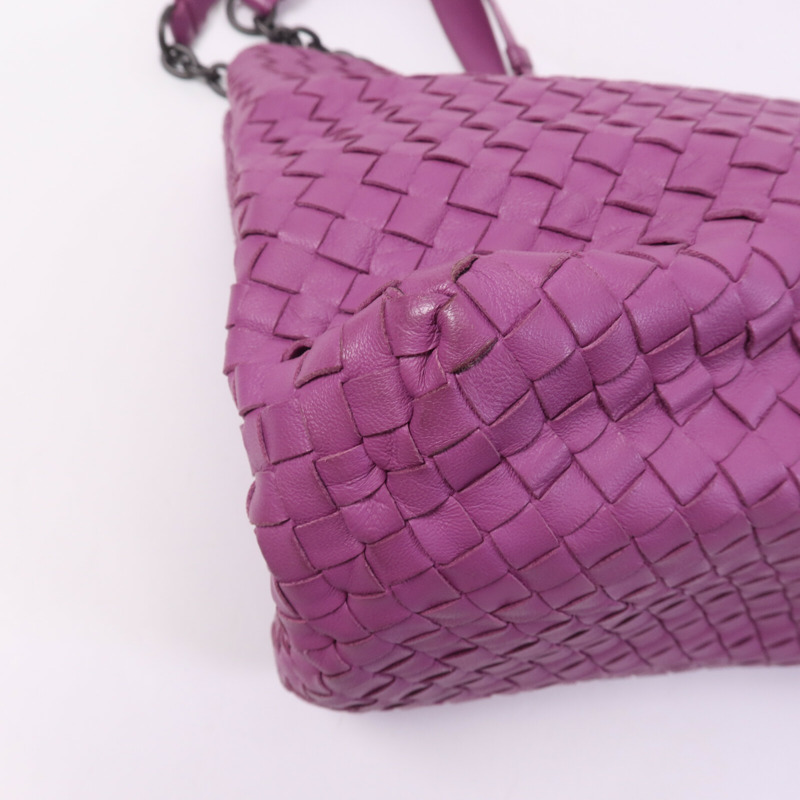 BOTTEGA VENETA 牛皮皮革Shoulder Tote手挽袋-12