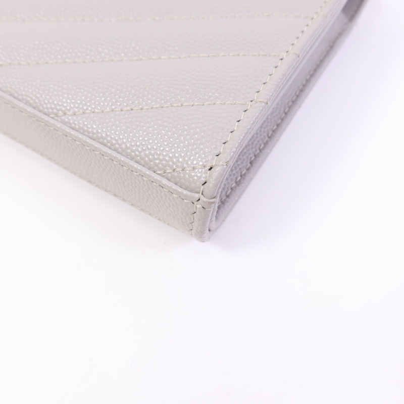 SAINT LAURENT 牛皮皮革Cassandre Envelope銀扣鏈帶肩背袋-10