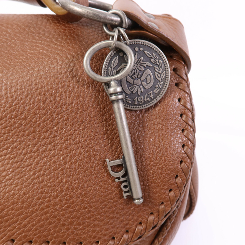Dior 牛皮皮革Gaucho Saddle Bag肩背袋-7