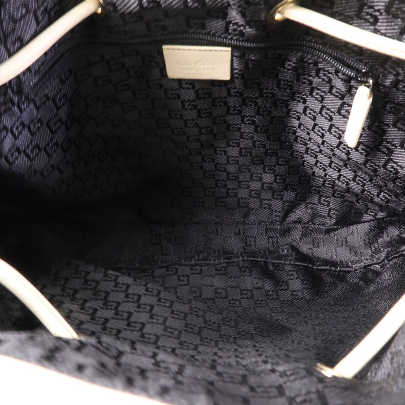 GUCCI 牛皮皮革Shoulder Bag金扣肩背袋-4