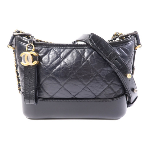 CHANEL 牛皮皮革Gabrielle Small鏈帶肩背袋