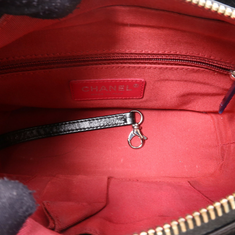 CHANEL 牛皮皮革Gabrielle Small鏈帶肩背袋-4