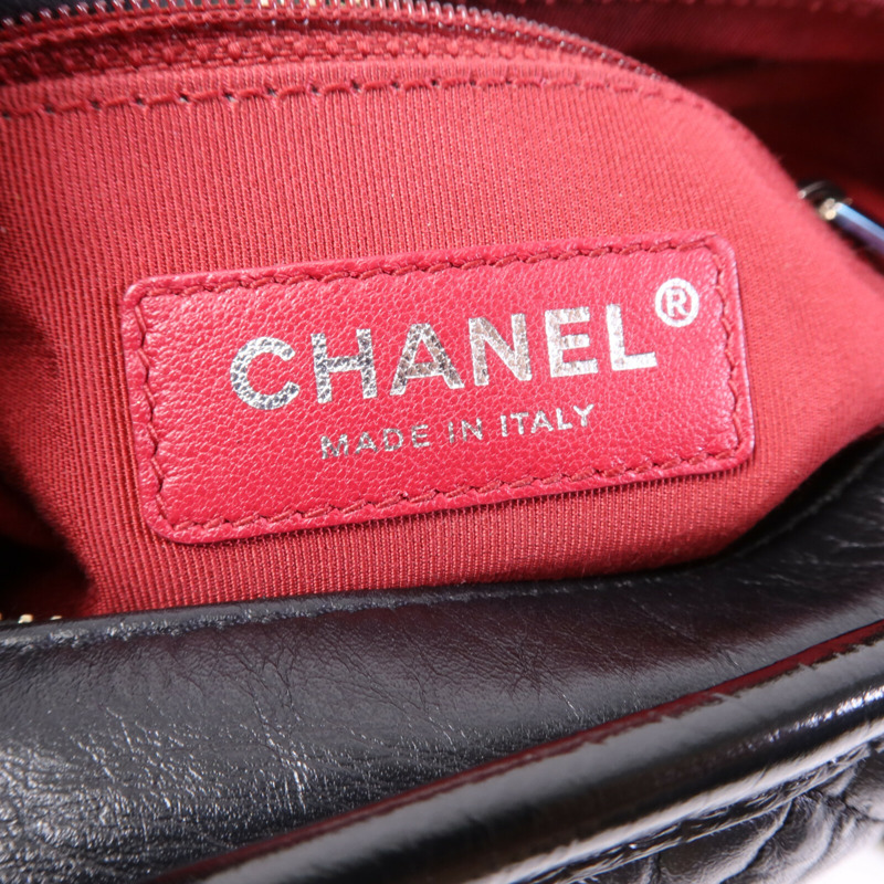 CHANEL 牛皮皮革Gabrielle Small鏈帶肩背袋-5