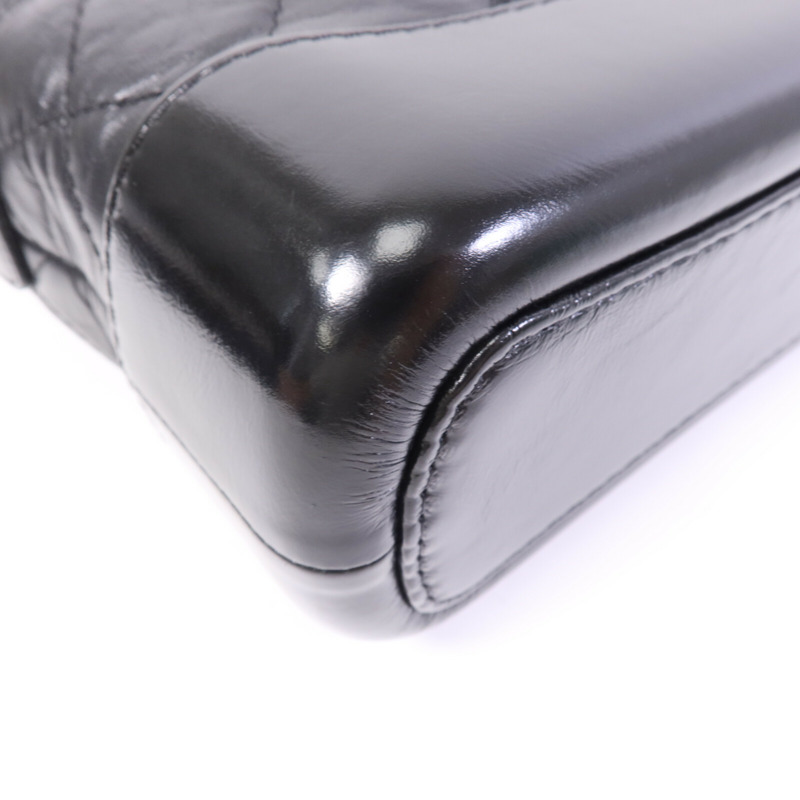 CHANEL 牛皮皮革Gabrielle Small鏈帶肩背袋-11