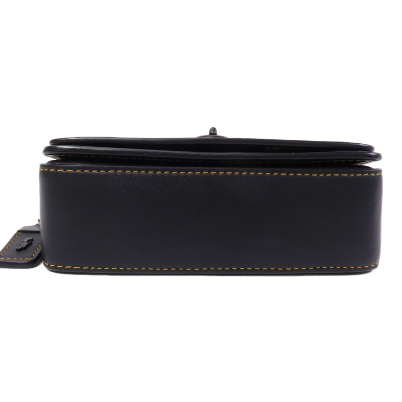 COACH 牛皮皮革Shoulder Bag鏈帶肩背袋-3