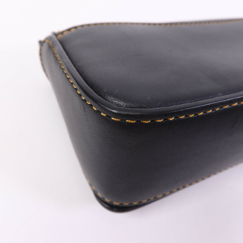 COACH 牛皮皮革Shoulder Bag鏈帶肩背袋-11