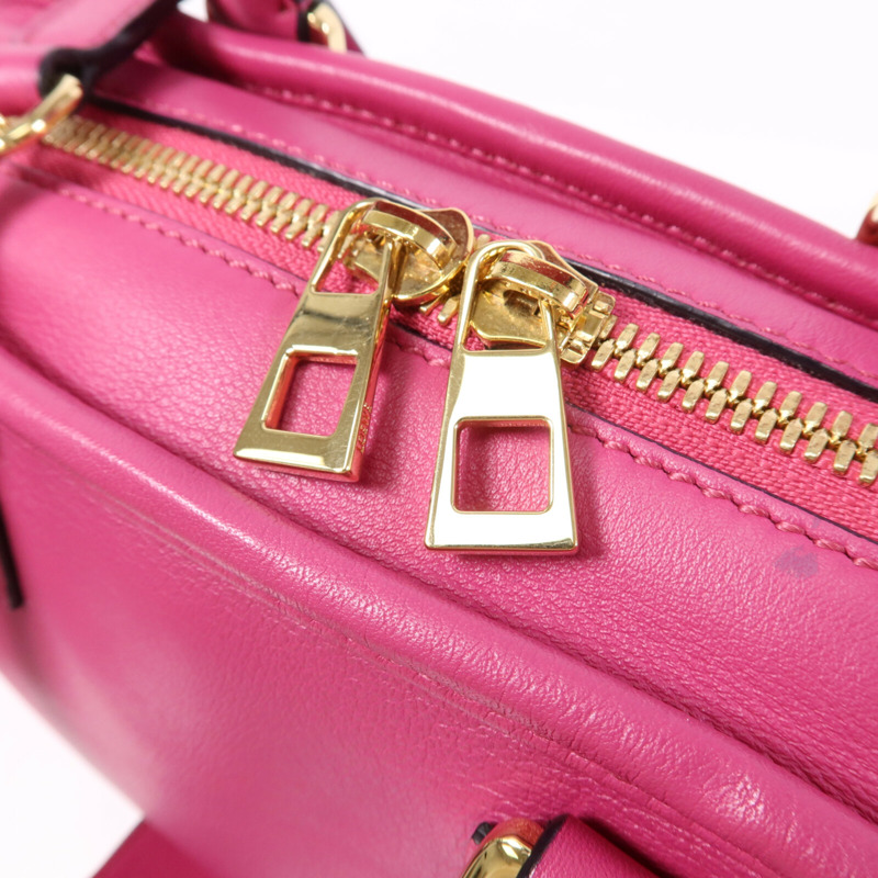 LOEWE 牛皮皮革Amazona金扣手挽肩背兩用袋-6