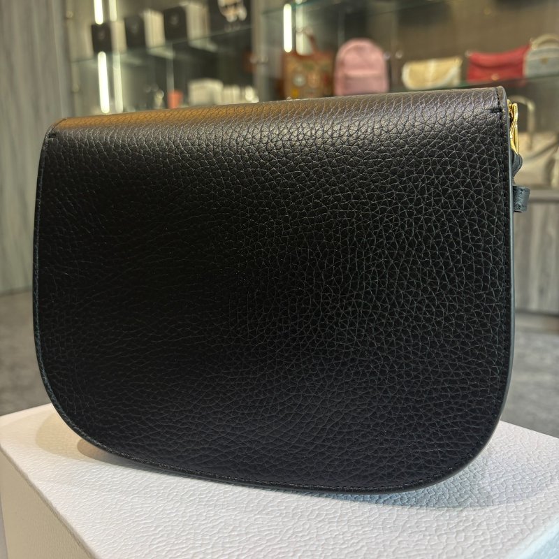 *SHIHNA名牌精品* DIOR Bobby 中型黑色粒面小牛皮斜背包-8