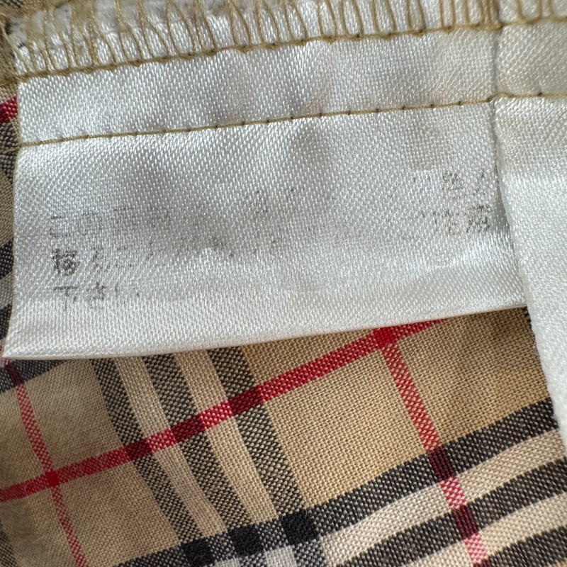 Burberry 七分袖格紋襯衫-14
