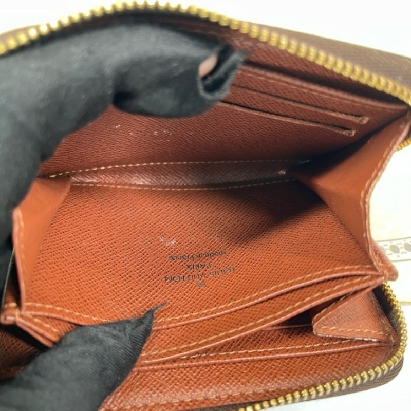 LV路易威登 經典老花短款拉鍊錢包卡包 內裡卡位多 卡位清晰 小巧精緻便攜-15