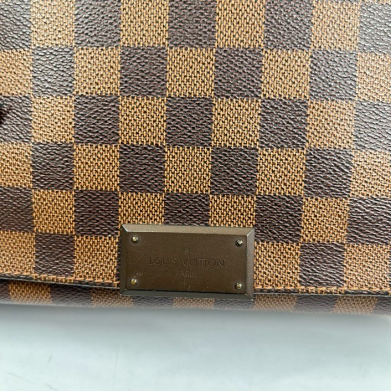 LV路易威登 棋盤格單肩斜挎郵差包 容量實用 日常通勤、休閒都能用 男女都適合-23