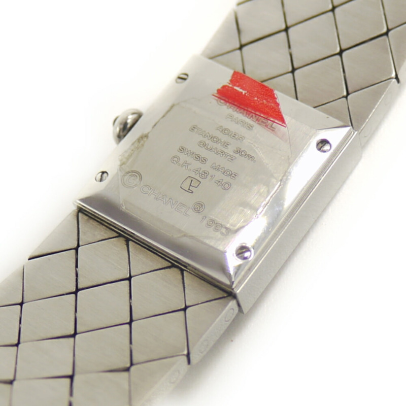 香奈兒 Matelassé 女士石英腕錶 H0009 黑色錶盤-5