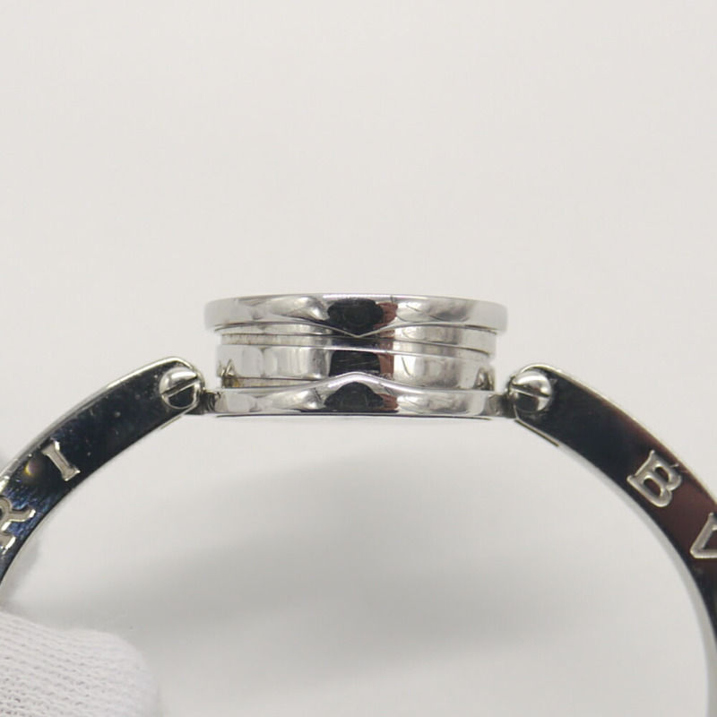 寶格麗 B-zero1 石英女士腕錶，黑色錶盤，BZ22S-1