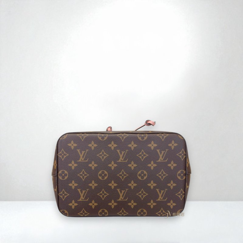 JS1319-LV NEONEO MM原花拼芭蕾粉色水桶包M44887-4