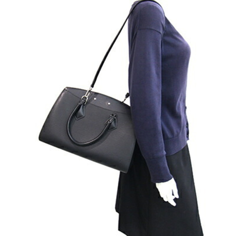 路易威登 Epi Soufflot 中型手提包 M94382 Noir 單肩包 黑色 路易威登 | LOUIS VUITTON | 路易威登左室-9