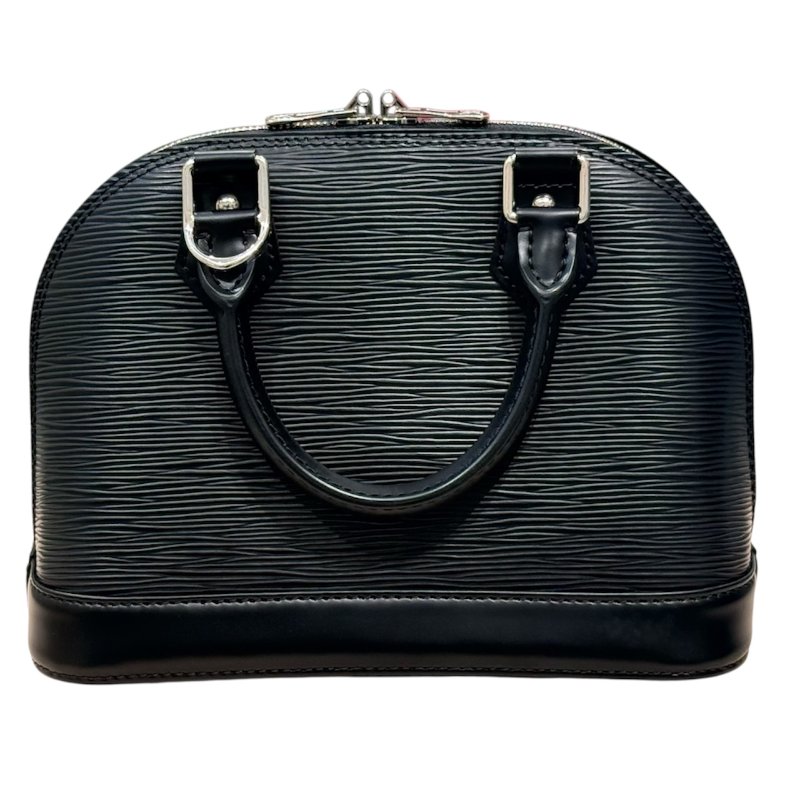 Louis Vuitton 路易威登 Alma BB 肩背包 Epi紋理牛皮 黑色 銀扣-1