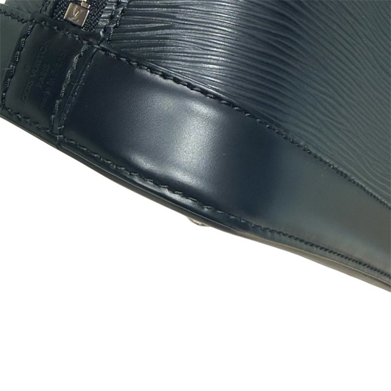 Louis Vuitton 路易威登 Alma BB 肩背包 Epi紋理牛皮 黑色 銀扣-5
