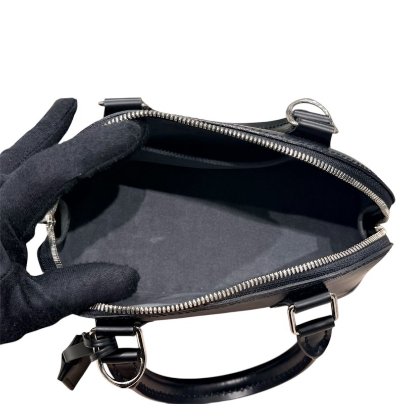 Louis Vuitton 路易威登 Alma BB 肩背包 Epi紋理牛皮 黑色 銀扣-10