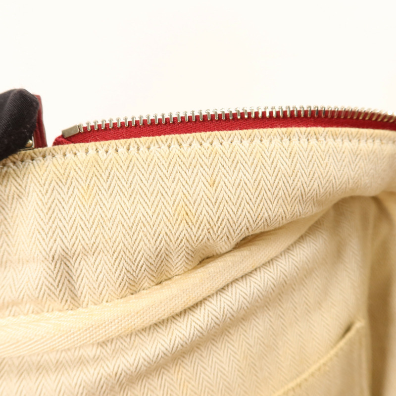 HERMES Clemence皮革Victoria銀扣手挽袋Rubis-19