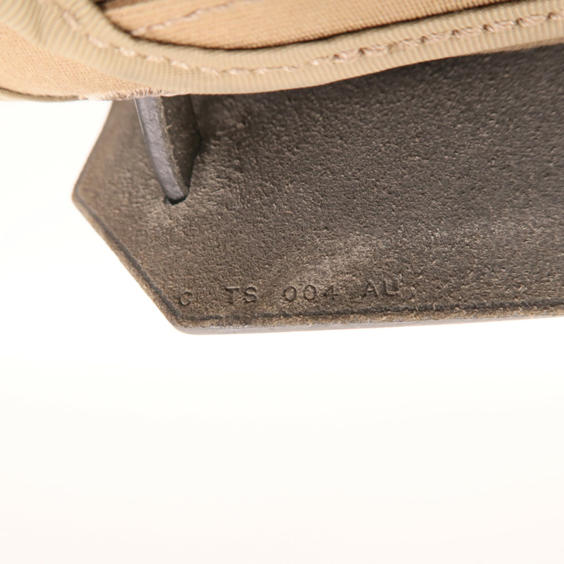 HERMES 帆布Herbag PM銀扣手挽肩背兩用袋Etoupe-6