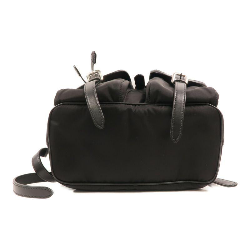 PRADA 尼龍Backpack銀扣背包-3