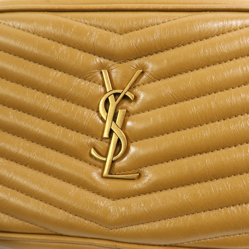 SAINT LAURENT 牛皮皮革Chain Shoulder金扣鏈帶肩背袋-12