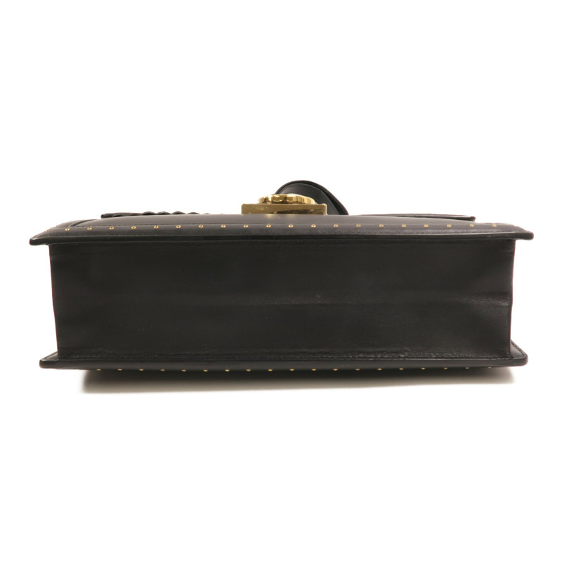 Salvatore Ferragamo 牛皮皮革Shoulder Bag金扣手挽肩背兩用袋-3