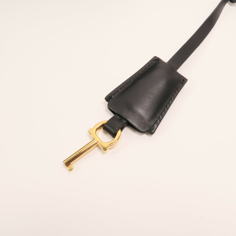 Salvatore Ferragamo 牛皮皮革Shoulder Bag金扣手挽肩背兩用袋-13